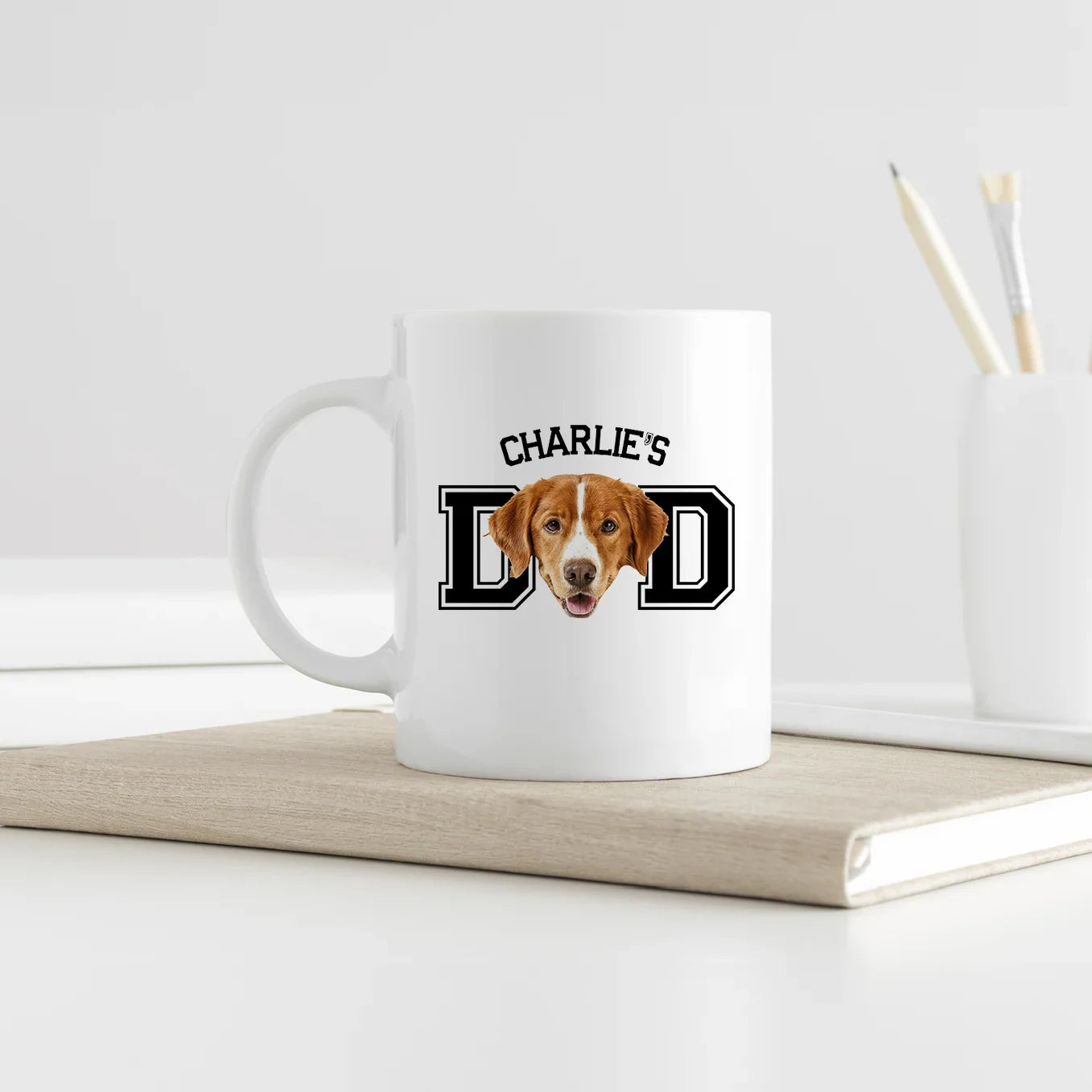 Personalisierte Tasse ''Dad" mit Foto