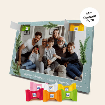 Personalisierter Ritter Sport Adventskalender "Schnee"