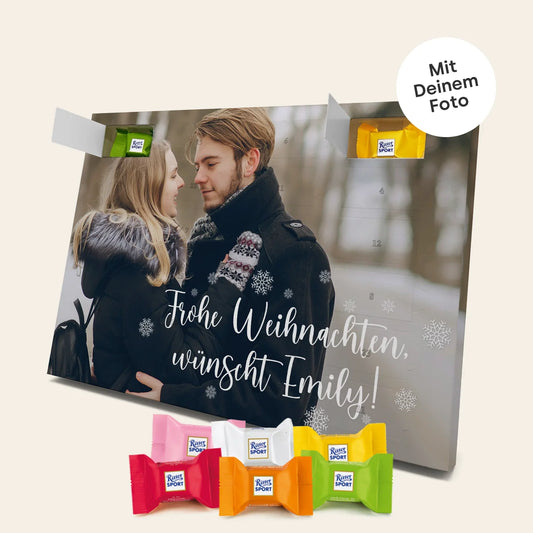 Personalisierter Ritter Sport Adventskalender "Weihnachten"